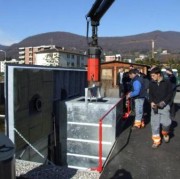 Conteneurs enterrés métalliques à assistance hydraulique