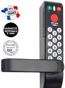 Contrôle d’accès à badge ou poignée à code