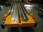 Convoyeur à chaîne à palette