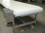 Convoyeur à tapis modulaire plastique - Températures d'utilisation : de - 25°C à 110°C