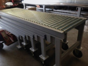 Convoyeur télescopique à rouleaux