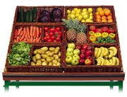 Corbeille à légumes en osier