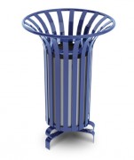 Corbeille tulipe acier 80 L