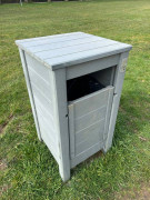 Corbeille de ville en matériaux recyclés - 50 L ou 100 L