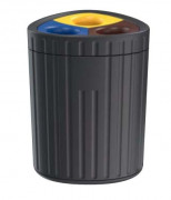 Corbeille tri sélectif en plastique recyclable