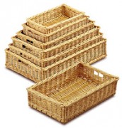 Corbeilles à pain osier blanc