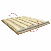 Couche automatique boulangerie - L.800 m x l.612 mm à 895 mm