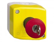 Coup de poing alarme à clé