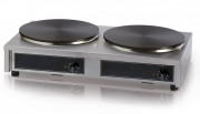 Crêpière électrique double gamme