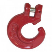 Crochet de levage type C en acier - Force de rupture: 56 kN
