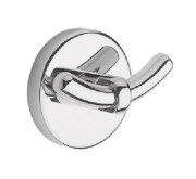 Crochet double salle de bain