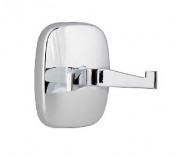 Crochet murale double