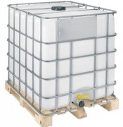 Cubitainer sur palette plastique