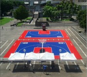 Dalles pour courts mini tennis