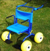 Déambulateur tout-terrain à roues