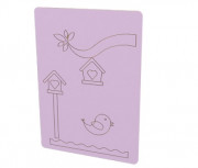 Décor jardin pour crèche