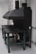 Dépoussiéreur compact pour forges à charbon - Ventilateur triphasé de 400 V - Puissance : 0,22 kW