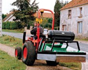 Désherbage thermique allée et parc