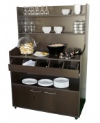 Desserte de restaurant haute - L 110 x l 56 x H 165 cm