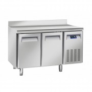 Desserte réfrigérée snack inox