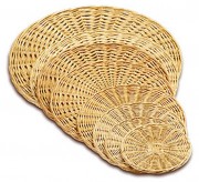 Dessous de bouteille en osier