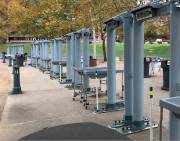 Portique détecteur de métaux pour contrôle d'accès