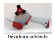 Dévidoir adhésif
