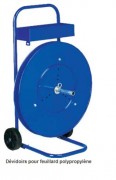 Dévidoir pour feuillard polypropylène