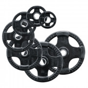 Disque olympique en caoutchouc ou fonte