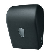 Distributeur autocut pour bobine d'essuyage en plastique recyclé STILOIR - Noir