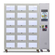 Distributeur automatique à casiers pour produits surgelés - Température à partir de -18°C