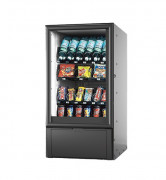 Distributeur automatique de bouteilles et snacks - Capacité : 198 produits (126 snacks, 72 boites/bouteilles)