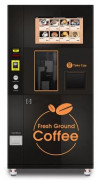 Distributeur automatique de café et boissons chaudes - Capacité de grains de café : 1,5 kg - 5-92°C