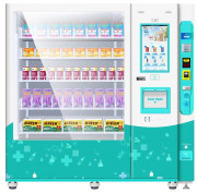 Distributeur automatique de désinfectant en pharmacie et parapharmacie - Capacité jusqu'à 1150 produits - 10C° ~ 15C°