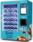 Distributeur automatique de sushi - Capacité 120 paquets - Température +4°C