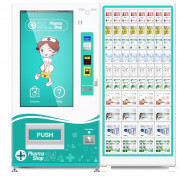 Distributeur automatique pour pharmacie et parapharmacie - Capacité 340 à 800 pièces - 4-25°C