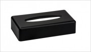 Distributeur de mouchoirs rectangulaire - ABS noir