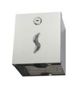 Distributeur de papier hygiénique enchevêtré inox