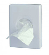 Distributeur de sachets périodiques en plastique