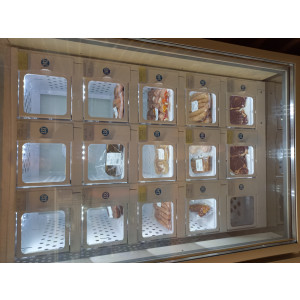 Distributeur de viande, poisson et fromage
