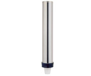 Distributeur mural de gobelets en acier inoxydable - ø coupelle: 58 à 80 mm - Capacité: env. 100 gobelets