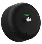 Distributeur papier hygiénique dévidage frontale noir ECLIPSE GREEN