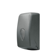 Distributeur pour bobine d'essuyage en plastique recyclé STILO - Dévidage central - Petit  ou grand format – Graphite