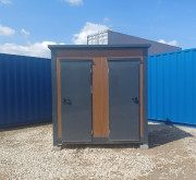 Double conteneur sanitaire 2 wc/wc + urinoir