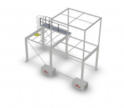 Echafaudage pour formation caces nacelles r486-cat a