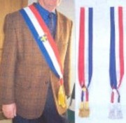 Echarpes tricolores Evénementiel