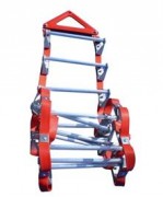 Echelle de sécurité souple à barreaux