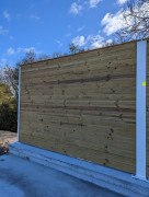 Ecran acoustique réfléchissant en bois - Longueur jusqu'à 5 m