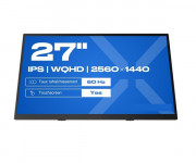 ?cran PC bureautique tactile 27" WQHD USB-C
