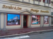 ?cran de vitrine pour commerce/pharmacie